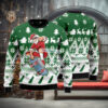 Santa Skull Red Ugly Xmas Sweater