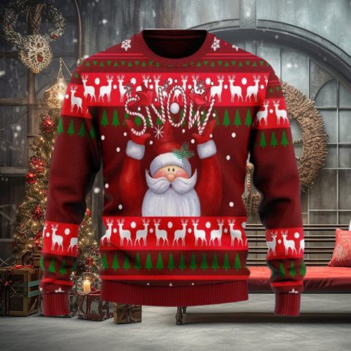 Santa Claus Snow Merry Christmas Ugly Sweaters, Xmas Gift, For Men And Women