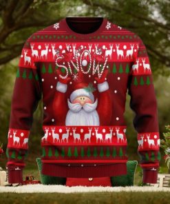 Santa Claus Snow Merry Christmas Ugly Sweaters, Xmas Gift, For Men And Women
