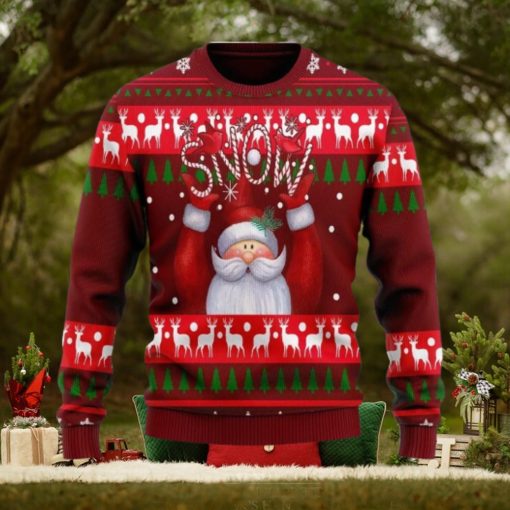 Santa Claus Snow Merry Christmas Ugly Sweaters, Xmas Gift, For Men And Women