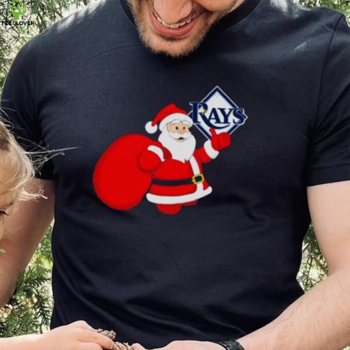 Santa Claus Tampa Bay Rays Mlb Christmas 2022 Shirt