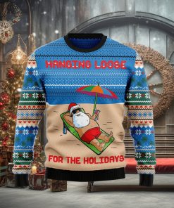 Santa Claus Ugly Christmas Sweater Gift Men Women