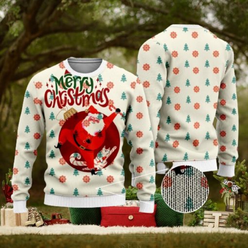 Santa Claus Ugly Christmas Sweater Unisex 3D Sweater Christmas Gift