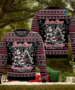 Santa Claus World Tour 2024 Ugly Christmas Sweater