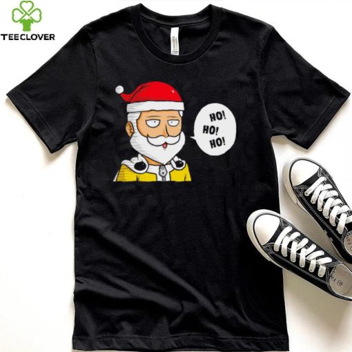 Santa Claus X One Punch Man ho ho ho shirt