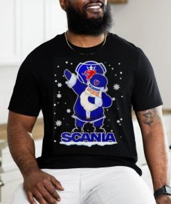 Santa Claus dabbing Scania Christmas shirt