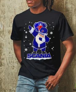 Santa Claus dabbing Scania Christmas shirt