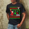 Santa Snoopy & Woodstock Reindeer Merry Christmas To All And To Detroit Lions A Good Season Shirt