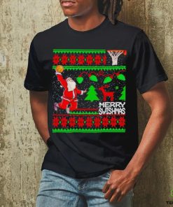 Santa Claus dunk Merry Christmas shirt