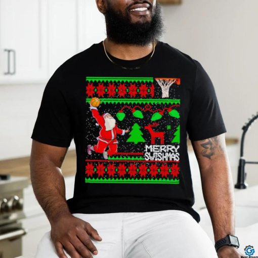 Santa Claus dunk Merry Christmas hoodie, sweater, longsleeve, shirt v-neck, t-shirt