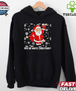 Santa Claus red or white Christmas shirt