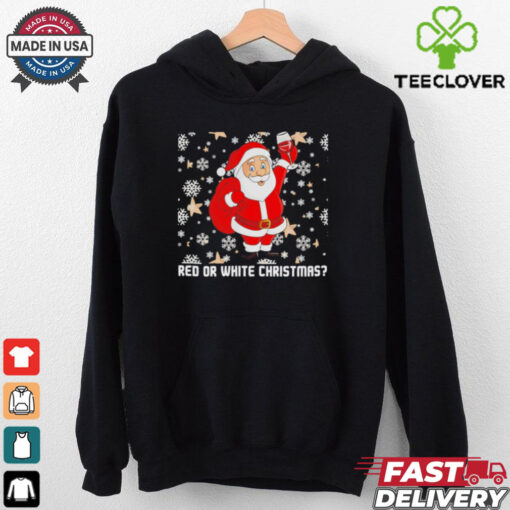 Santa Claus red or white Christmas shirt