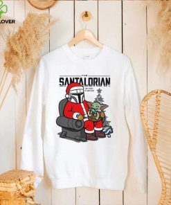 Santa Clause Baby Yoda Baby Yoda Christmas T hoodie, sweater, longsleeve, shirt v-neck, t-shirt The Mandalorian The Santalorian Christmas