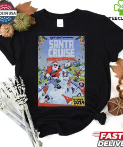 Santa Cruise Dec 7 2024 Santa Monica CA T shirt