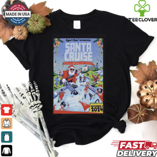 Santa Cruise Dec 7 2024 Santa Monica CA T shirt