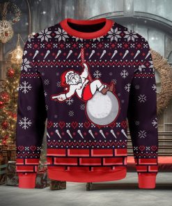 Santa Cyrus Ugly Christmas Sweater