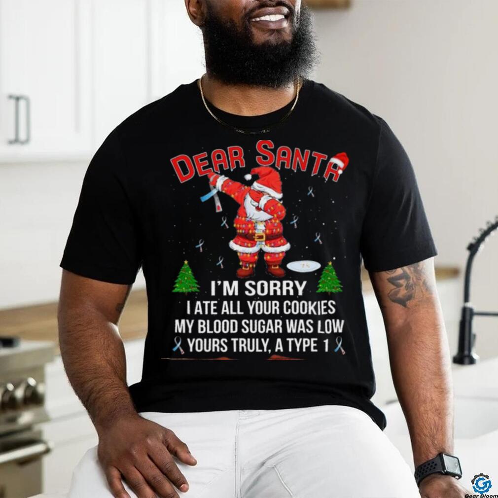 Santa DAB Diabetes Awareness Shirt Santa DAB Diabetes Awareness Shirt