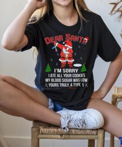Santa DAB Diabetes Awareness Shirt