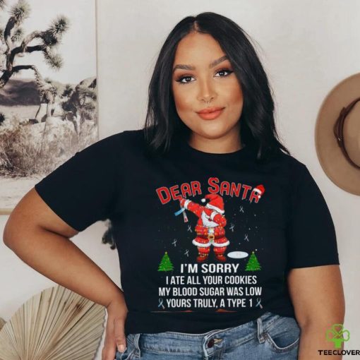 Santa DAB Diabetes Awareness Shirt