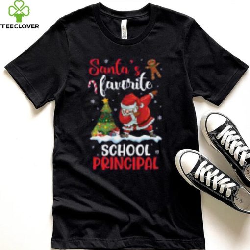 Santa Dabbin Snow Presents Santa s Favorite School' Unisex Tie Dye T Shirt