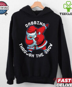 Santa Dabbing Through The Snow Funny Christmas shirt 2 Santa Dabbing Through The Snow Funny Christmas shirt