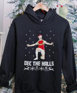 Santa Declan Rice Dec the Halls Christmas shirt