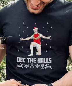 Santa Declan Rice Dec the Halls Christmas hoodie, sweater, longsleeve, shirt v-neck, t-shirt