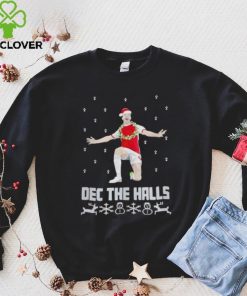 Santa Declan Rice Dec the Halls Christmas hoodie, sweater, longsleeve, shirt v-neck, t-shirt