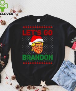 Santa Donald Trump Let’s Go Brandon Ugly Christmas Shirt