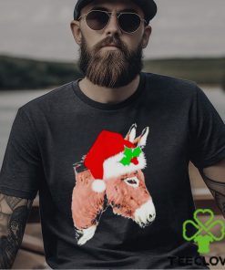 Santa Donkey Christmas Shirt