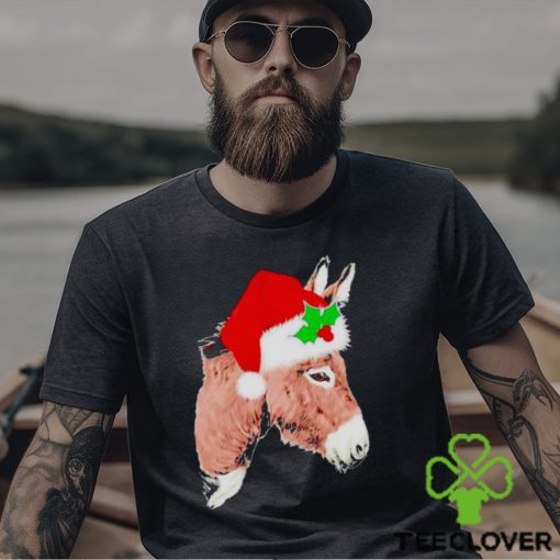 Santa Donkey Christmas Shirt