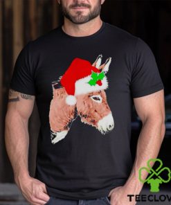 Santa Donkey Christmas Shirt