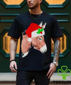 Santa Donkey Christmas Shirt