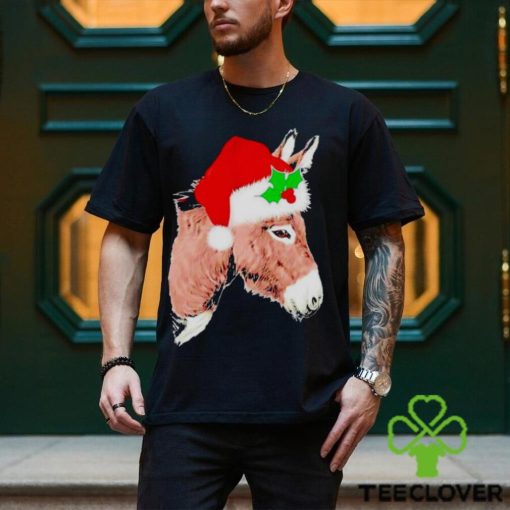 Santa Donkey Christmas Shirt