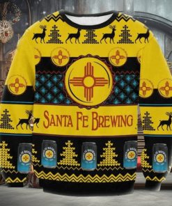 Santa Fe Brewing Ugly Christmas Sweater, Gift for Christmas Holiday