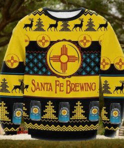 Santa Fe Brewing Ugly Christmas Sweater, Gift for Christmas Holiday