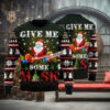 Riding Bulls Punchin Fools Santa Cowboy Xmas Sweaters For Ladies