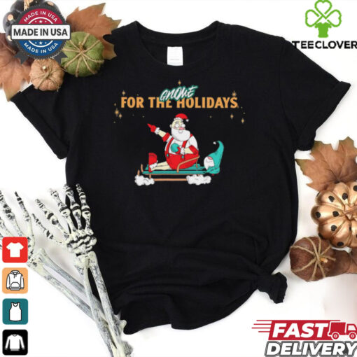 Santa Gnome for the holidays Christmas shirt