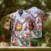 NFL Denver Broncos Tropical Flowers Orange Hawaiian Shirt NFL Denver Broncos Tropical Flowers Orange Hawaiian Shirt