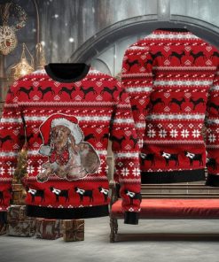 Santa Goat Ugly Christmas Sweater Funny Gift For Men And Women Family Holidays