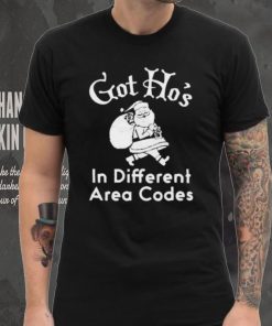 Santa Got ho’s in different area codes hoodie, sweater, longsleeve, shirt v-neck, t-shirt