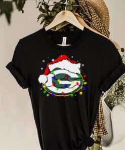 Santa Green Bay Packers Logo Lights Christmas shirt