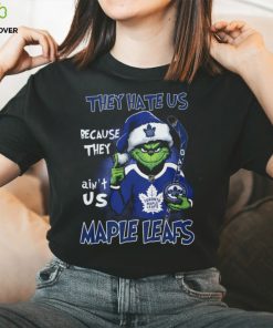 Santa Grich They Hate Us Because They Ain't Us Omaplel To Toronto Maple Leafs Orig Maple Leafs Shirt