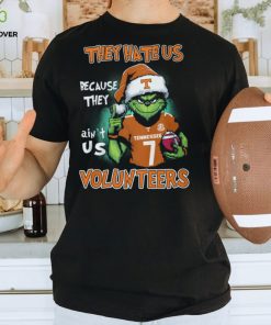 Santa Grich They Hate Us Because They Ain't Us Volunteers Shirt