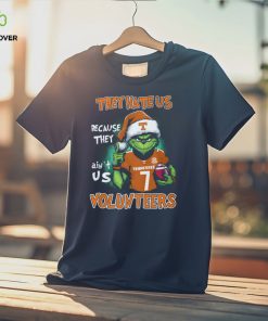 Santa Grich They Hate Us Because They Ain't Us Volunteers Shirt