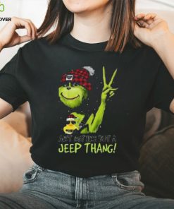 Santa Grinch Ain’t Nothing But A Jeep Thang With Duck Shirt