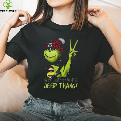 Santa Grinch Ain’t Nothing But A Jeep Thang With Duck Shirt