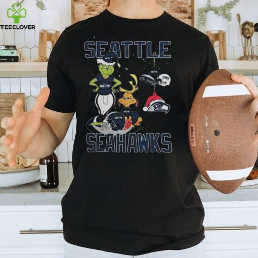 Santa Grinch And Dog Seattle Seahawks Christmas 2023 Thoodie, sweater, longsleeve, shirt v-neck, t-shirt