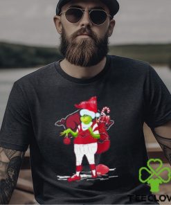 Santa Grinch Arkansas Razorbacks Gift Christmas Shirt 1 Santa Grinch Arkansas Razorbacks Gift Christmas Shirt