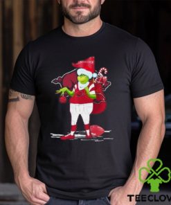 Santa Grinch Arkansas Razorbacks Gift Christmas Shirt 2 Santa Grinch Arkansas Razorbacks Gift Christmas Shirt